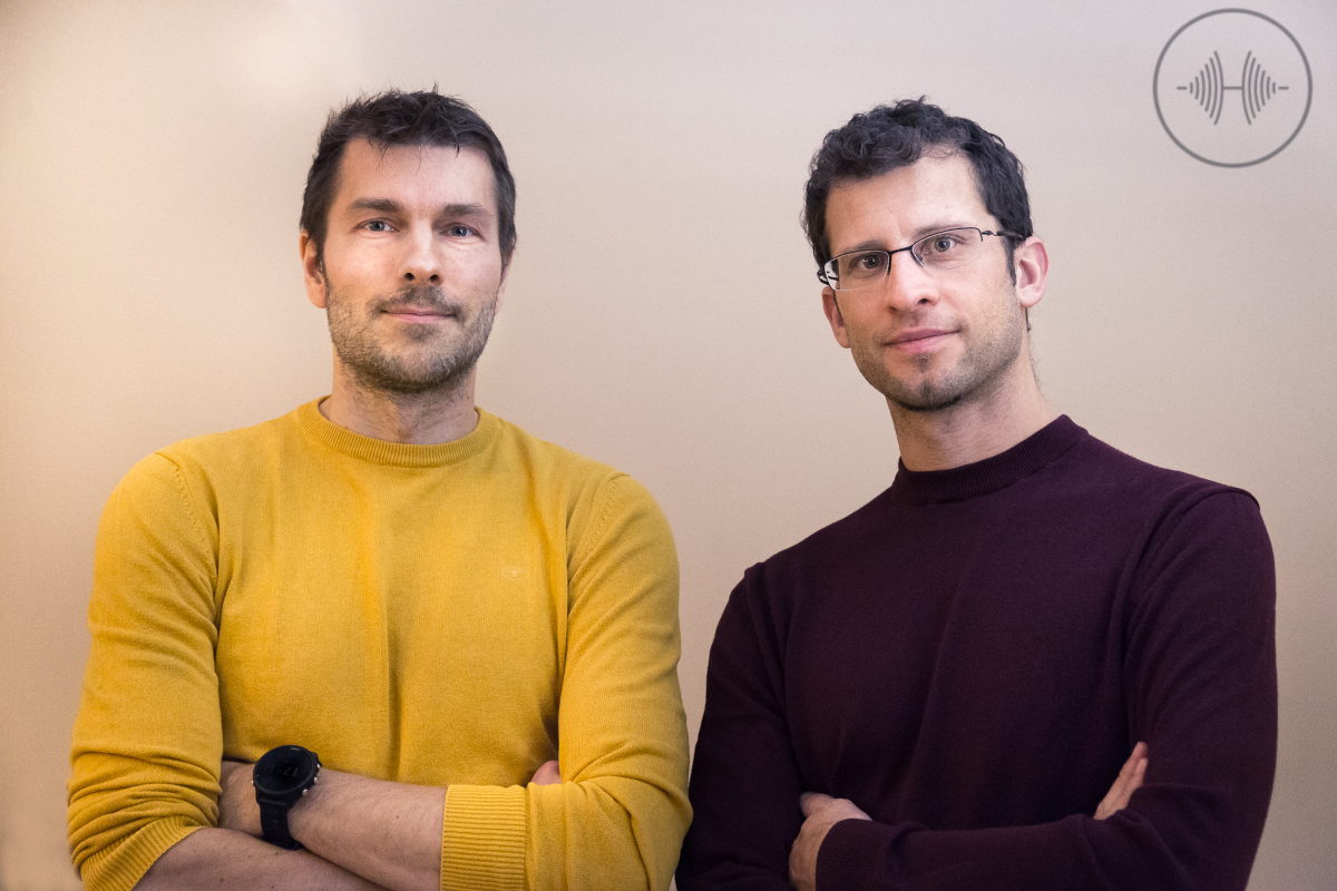 Gernot Müller and Roman Schmid, sound.count. founders